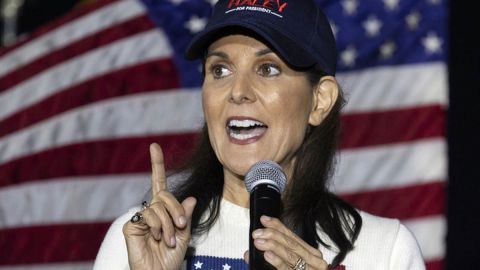 Nikki Haley, aspirante a la candidatura republicana