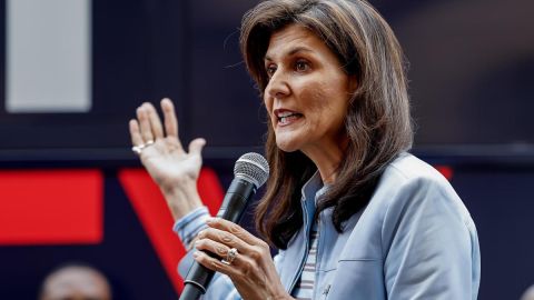 Nikki Haley, aspirante a la candidatura republicana