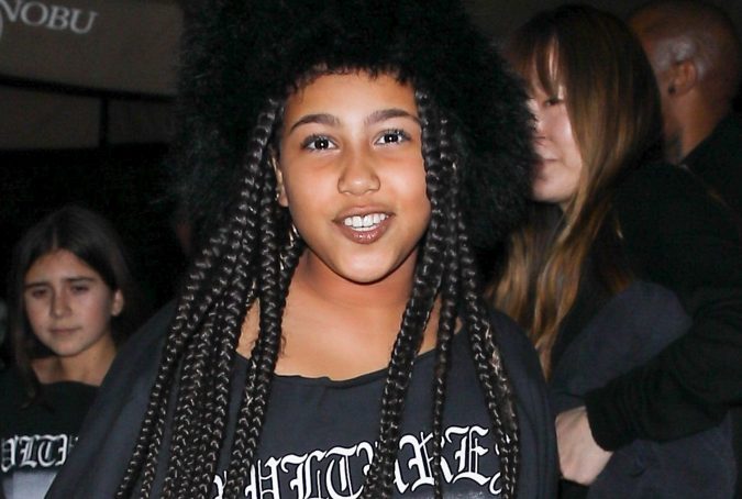 North West, hija de Kim Kardashian y Kanye West.