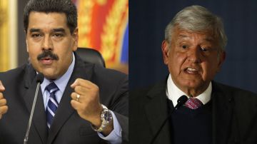 Nicolás Maduro y López Obrador