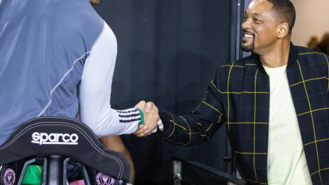 Fort Lauderdale (United States), 21/02/2024.- American actor Will Smith attends the first match of the MLS regular season between Inter Miami and Real Salt Lake at Chase stadium in Fort Lauderdale, Florida, USA, 21 February 2024. EFE/EPA/CRISTOBAL HERRERA-ULASHKEVICH