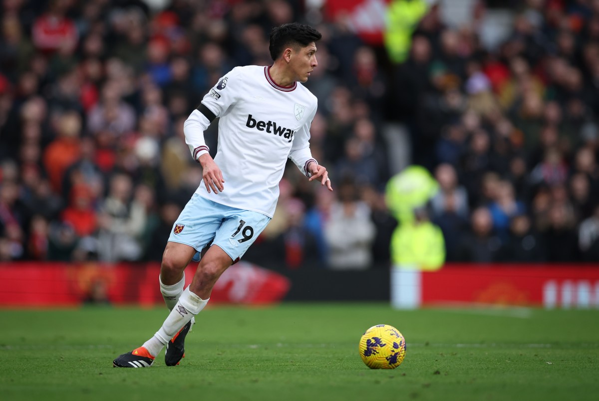 El mexicano Edson Álvarez se ha adueñado de la mitad del campo en el West Ham United.
