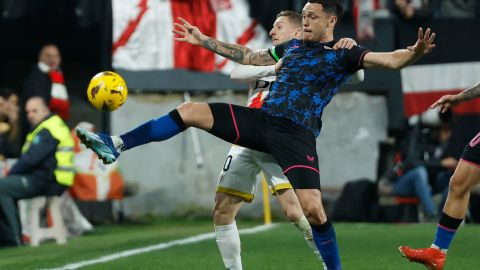 El incidente se genero en el partido entre el Sevilla y Rayo Vallecano.