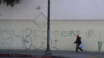 El grafito es señal de posibles pandillas.