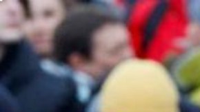 Cientos de personas participaron en el funeral de Alexei Navalny.