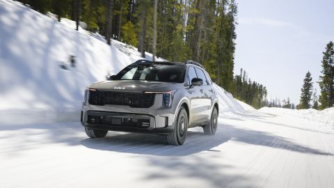 El Sorento responde en carreteras difíciles.