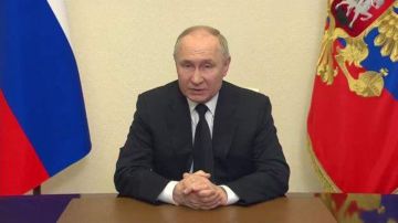 Putin transmitió por televisión un discurso a toda la nación.
