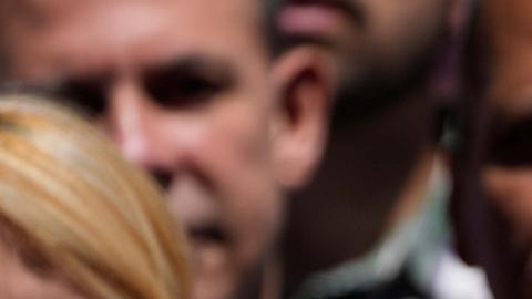María Corina Machado, candidata presidencial de la oposición que está inhabilitada.