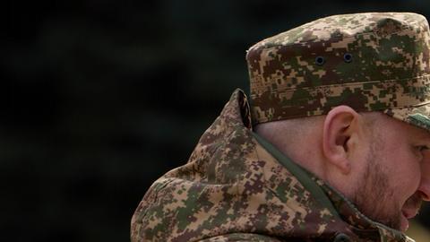 El presidente Volodímir Zelensky participa en las celebraciones del 10mo. aniversario de la Guardia Nacional de Ucrania.