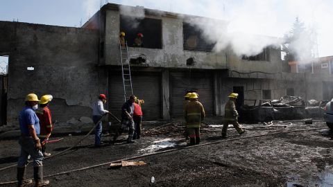 Incendio en México