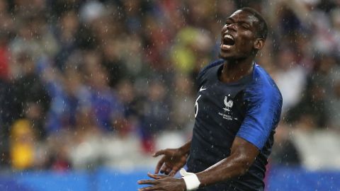 Pogba fue campeón del mundo en Rusia 2018.