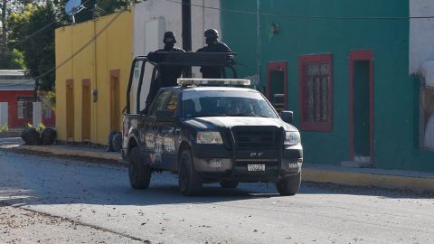 Policía en México