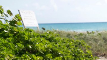 Playa cerrada