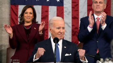 El presidente Joe Biden pronunció el discurso sobre el Estado de la Unión en el Congreso, el martes 7 de febrero de 2023.