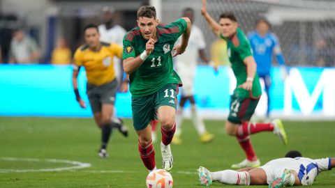 Santiago Giménez podría ser el delantero titular de la Selección de México en el partido de este jueves ante Panamá en Dallas.