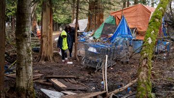 Campamento para personas sin hogar