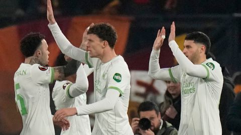 Santiago Giménez es el máximo goleador del Feyenoord esta temporada y el tercer mejor artillero del campeonato neerlandés gracias a sus 20 dianas.