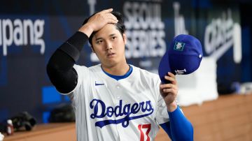 Shohei Ohtani se mostró emocionado a su llegada a Seúl para disputar la serie de dos encuentros entre Los Ángeles Dodgers y San Diego Padres por el Opening Day.