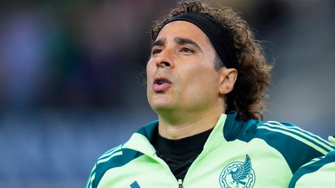 Guillermo "Memo" Ochoa durante el Final Four de la Nations League de la Concacaf que la Selección de México disputó recientemente.