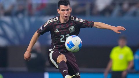 Hirving "Chucky" Lozano estuvo en el once titular de la Selección de México y disputó los 90 minutos del encuentro ante Estados Unidos.