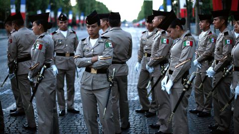 Cadetes mexicanos