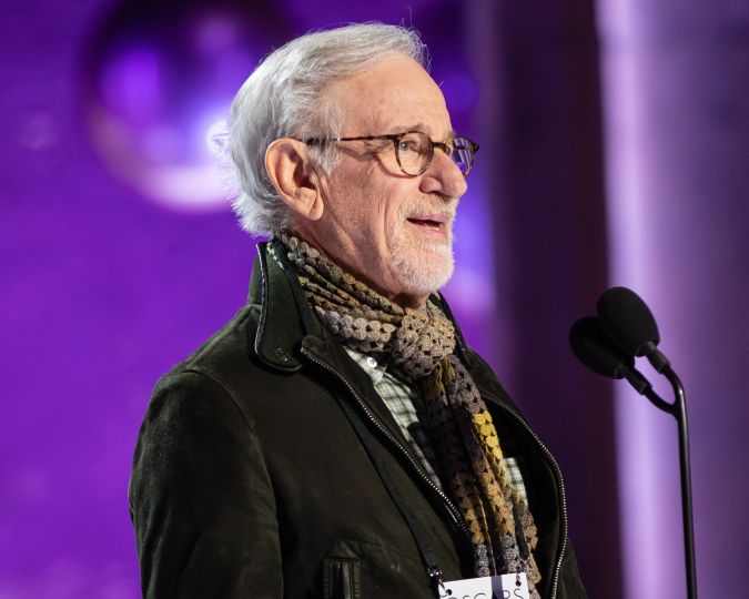Steven Spielberg durante los ensayos de los Premios Óscar en la mañana del sábado en el Dolby Theatre.