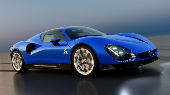 El nuevo color "Blue Reale" de Alfa Romeo.
