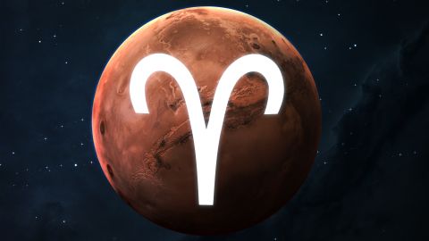 El planeta regente de los Aries es Marte, el gobernante de las pasiones.