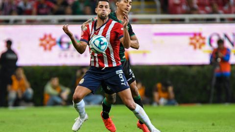 Zapopan, Jalisco, 4 de marzo de 2023. , durante el partido de la jornada 10 del torneo Clausura 2023 de la Liga BBVA MX, entre las Chivas Rayadas del Guadalajara y los Guerreros de Santos Laguna, celebrado en el estadio Akron. Foto: Imago7/Sandra Bautista