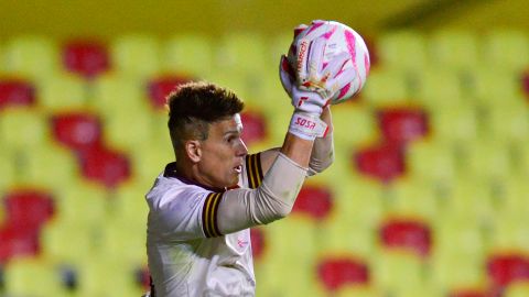 Morelia, Michoacán, 15 de octubre de 2023. , durante el partido de la jornada 13 del torneo Apertura 2023 de la Liga BBVA Expansión MX, entre los Canarios del Atlético Morelia y los Potros de Hierro del Atlante FC, celebrado en el estadio Morelos. Foto: Imago7/Carlos Cuin