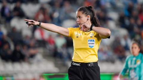 Pachuca, Hidalgo a 9 de febrero de 2024. , durante el partido correspondiente a la jornada 7 del torneo Clausura 2024 de la Liga BBVA MX Femenil, entre las Tuzas del Pachuca y las Esmeraldas de León, realizado en el estadio Hidalgo. Foto: Imago7/ Sebastian Laureano Miranda