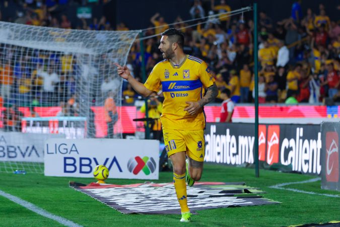 El delantero francés André-Pierre Gignac ha marcado un total de 14 goles esta temporada del fútbol mexicano entre el Apertura 2023 y el Clausura 2024.