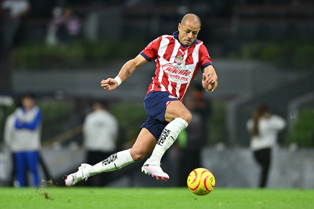 Javier "Chicharito" Hernández ingresó en el minuto 76 en lugar de Cade Cowell en la derrota sufrida por las Chivas de Guadalajara a manos del Cruz Azul.