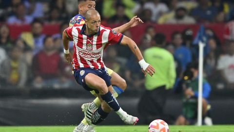 Ciudad de México, 13 de marzo de 2024. @@@ durante el partido de vuelta de los Octavos de Final de la Champions Cup de la CONCACAF 2024, entre las Águilas del América y las Chivas Rayadas del Guadalajara, celebrado en el estadio Azteca. Foto: Imago7/Etzel Espinosa