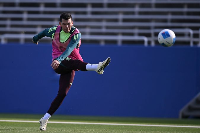 Hirving "Chucky" Lozano estuvo en el once titular de la Selección de México el domingo en la final ante Estados Unidos.