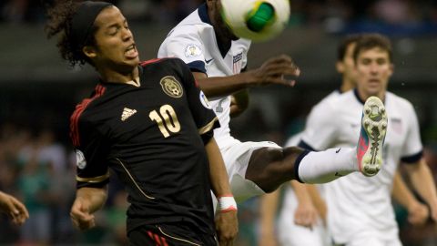 Mexico D.F. 26 marzo 2013 Giovani Dos Santos durante el partido entre Mexico vs Estados Unidos dentro del marco de clasificacion de CONCACAF rumbo a Brasil 2014 Foto:Imago7/Pablo Salazar