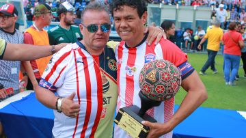 Ciudad de México, 8 de junio de 2019. Joel Sanchez, durante el juego Clásico de Leyendas del América vs Chivas, celebrado en el estadio Ciudad de los Deportes. Foto: Imago7/