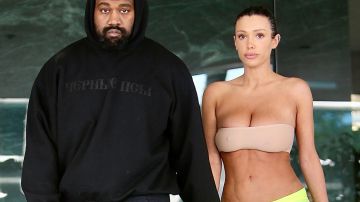 Kanye West y Bianca Censori en Los Ángeles.