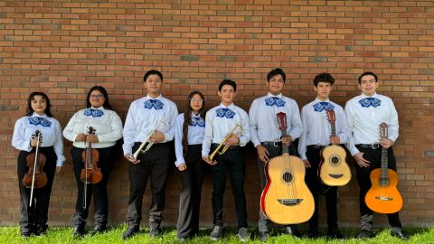 El Mariachi Real del Siglo de la Century High School. (Fotos Melissa García)