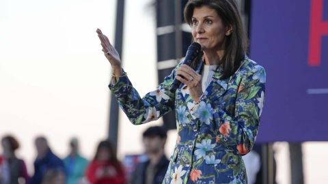 Nikki Haley, aspirante a la candidatura republicana