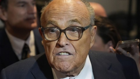 Rudy Giuliani, exalcalde de Nueva York