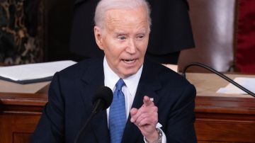 Biden pronunció su discurso sobre el Estado de la Unión ante una sesión conjunta del Congreso.