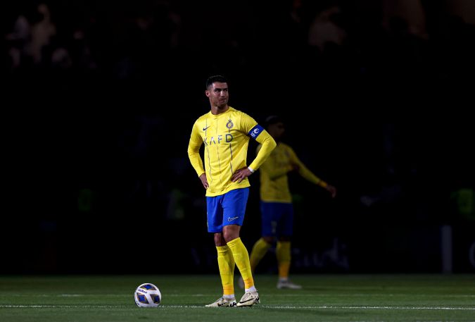 El astro portugués Cristiano Ronaldo anotó el tanto que forzó la tanda de penales en la que terminó cayendo el Al-Nassr.