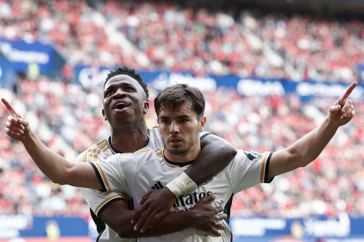 Real Madrid golea a Osasuna y se va a la fecha FIFA como líder absoluto ...