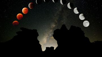 El eclipse lunar ocurre el 25 de marzo en Libra.