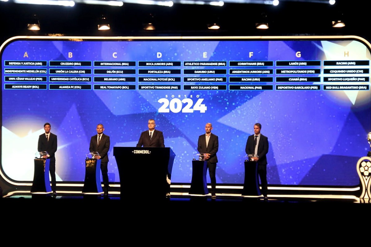 De esta manera quedaron conformados los grupos en la Copa Libertadores ...