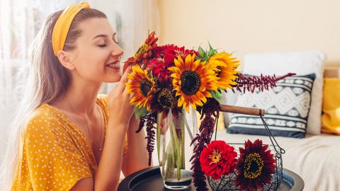 Las flores embellecen y llenan de energía positiva los espacios.