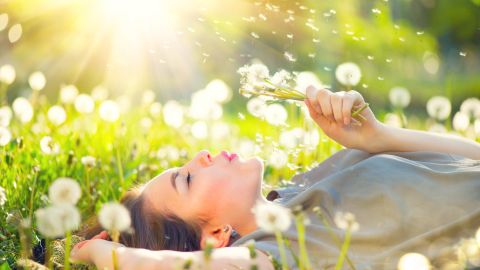 La primavera puede animar la energía positiva de algunas personas.