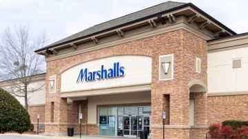 Vista frontal de la tienda Marshalls ubicada en Buford, Georgia.