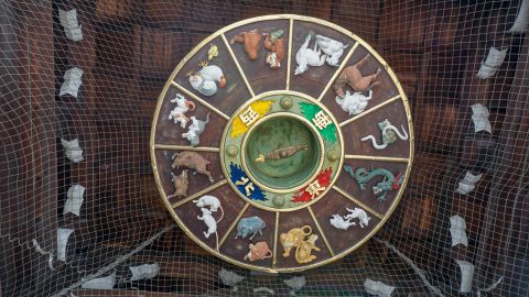 El zodiaco chino consta de 12 signos animales.